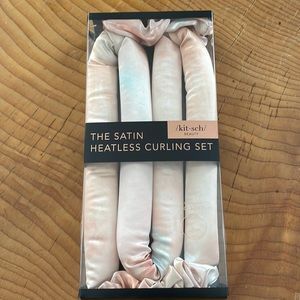 Kitsch Satin heartless curling set